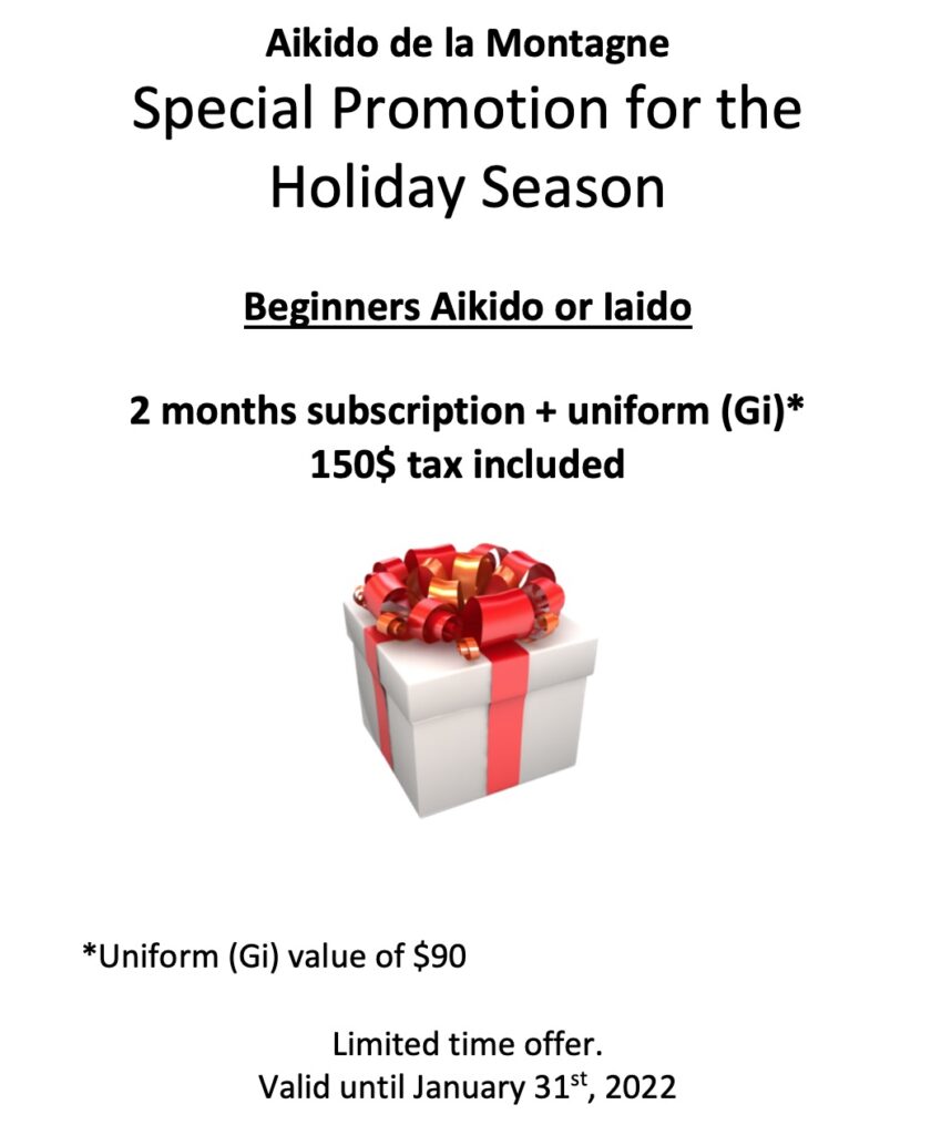 Iaido Promotion Holiday Season